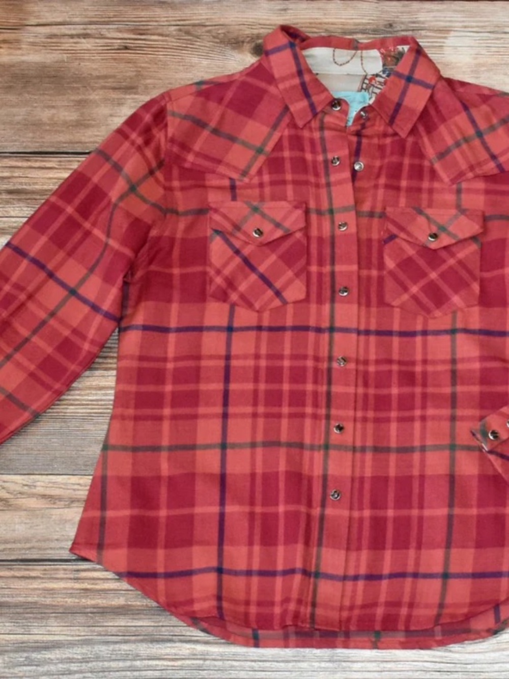 Tasha Polizzi Collection Flannel Daisy Shirt SOLD OUT